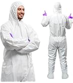 Trimaco SuperTuff Polypropylene Coverall, X-Large, White - Paint